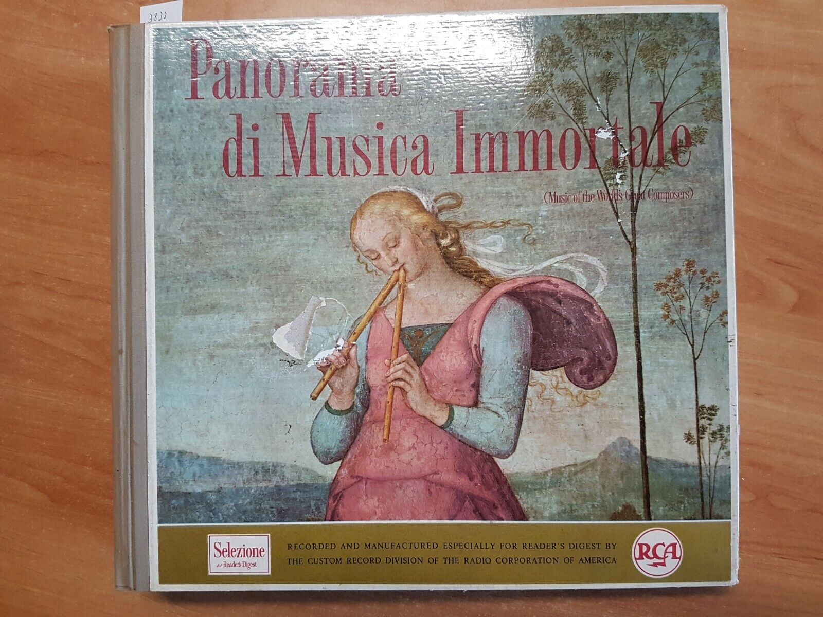 PANORAMA DI MUSICA IMMORTALE - SELEZIONE DAL READERS\' DIGEST - RCA (3833